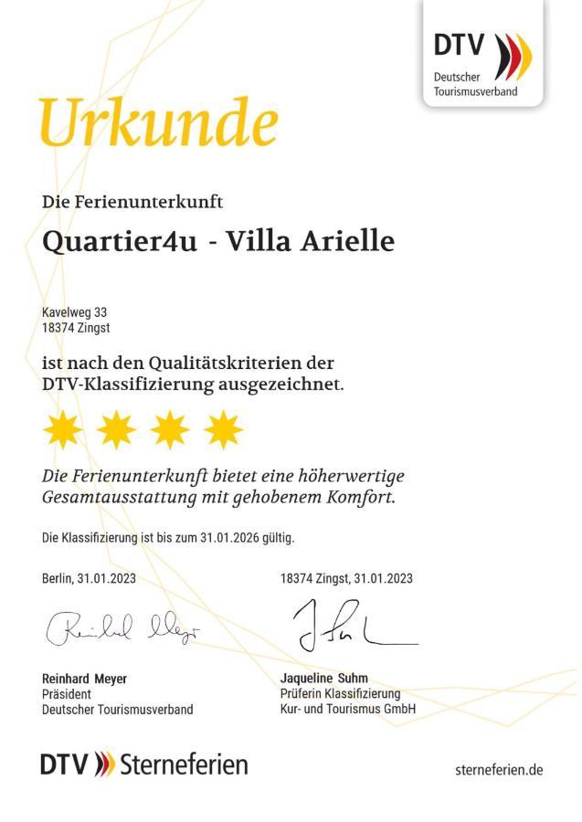 Quartier4U: 4-Star Urban Comfort with Premium Amenities Zingst Exterior photo